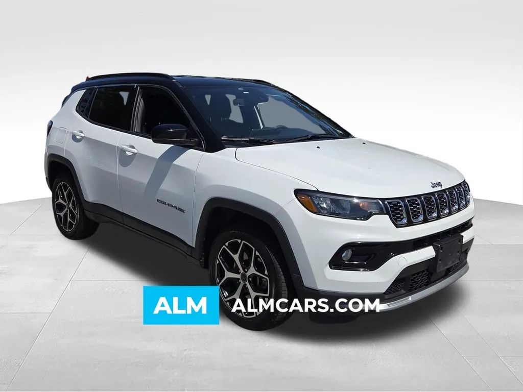 White 2025 Jeep Compass Limited for sale in Macon, GA