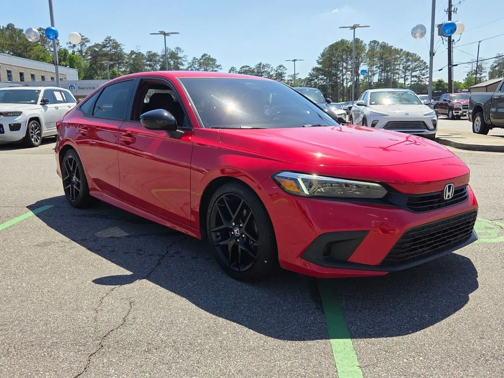Red 2023 Honda Civic Sport for sale in Macon, GA
