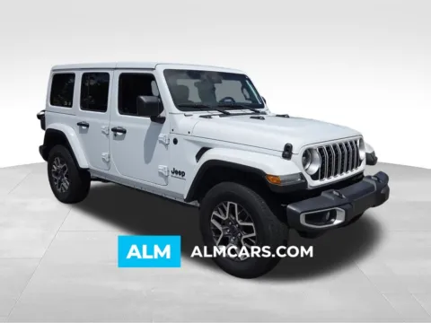 White 2025 Jeep Wrangler Sahara for sale in Macon, GA