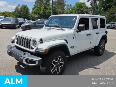 Another view of 2025 Jeep Wrangler Sahara for sale in Macon, GA at ALM Mazda Macon