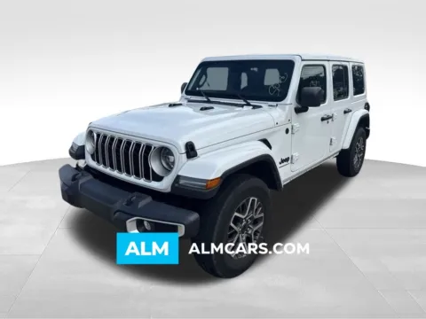 White 2025 Jeep Wrangler Sahara for sale in Macon, GA