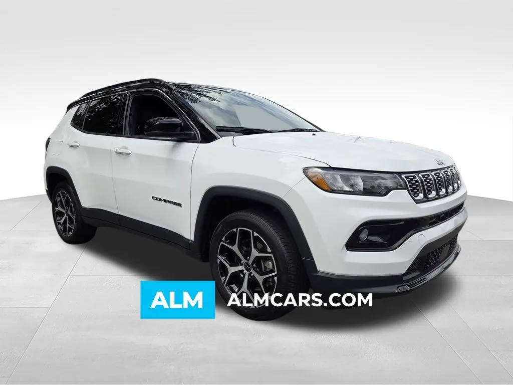 White 2025 Jeep Compass Limited for sale in Macon, GA