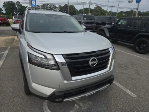 Another view of 2025 Nissan Pathfinder Platinum for sale in Macon, GA at ALM Mazda Macon