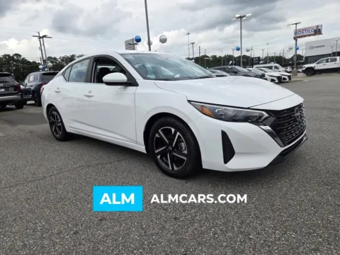 White 2024 Nissan Sentra SV for sale in Macon, GA
