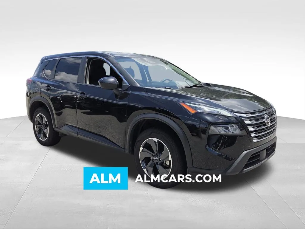 Black 2024 Nissan Rogue SV for sale in Macon, GA