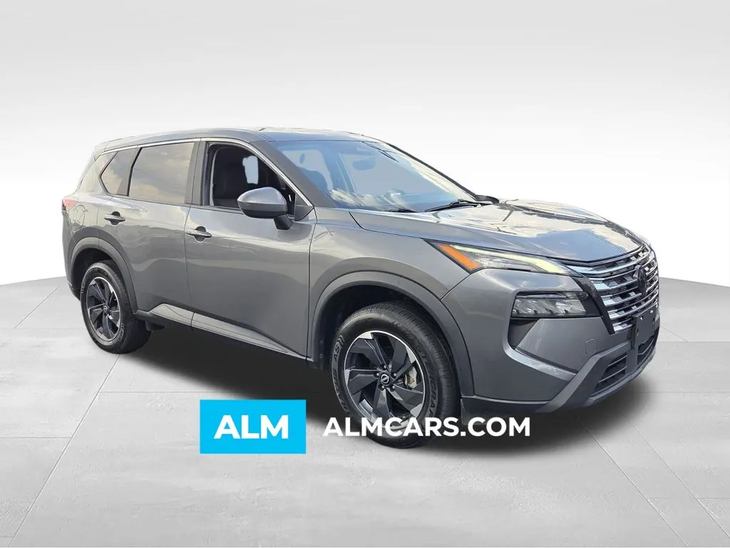 Gray 2024 Nissan Rogue SV for sale in Macon, GA