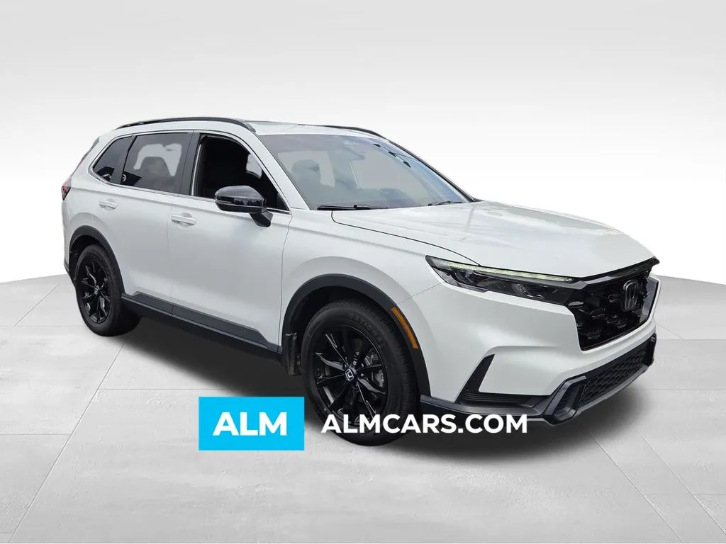 White 2024 Honda CR-V Hybrid Sport for sale in Macon, GA
