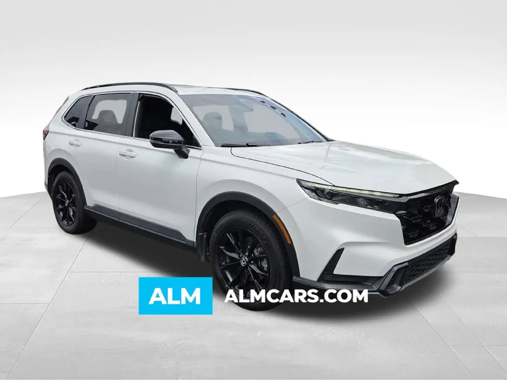 White 2024 Honda CR-V Hybrid Sport for sale in Macon, GA