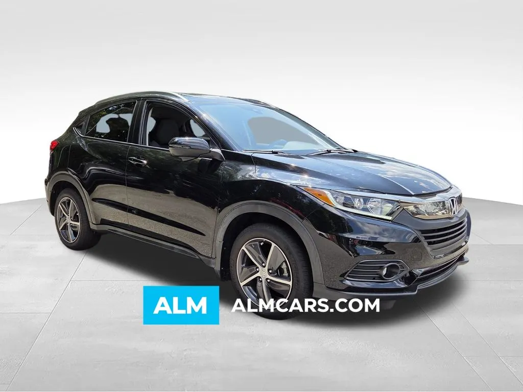 Black 2022 Honda HR-V EX for sale in Macon, GA