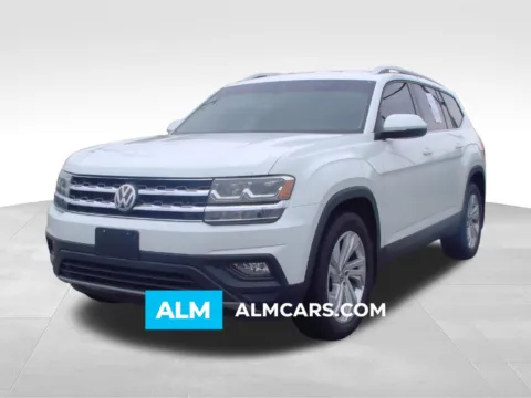 White 2018 Volkswagen Atlas 3.6L V6 SE for sale in Macon, GA
