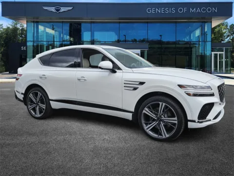 White 2025 Genesis GV80 Coupe 3.5T e-SC for sale in Macon, GA