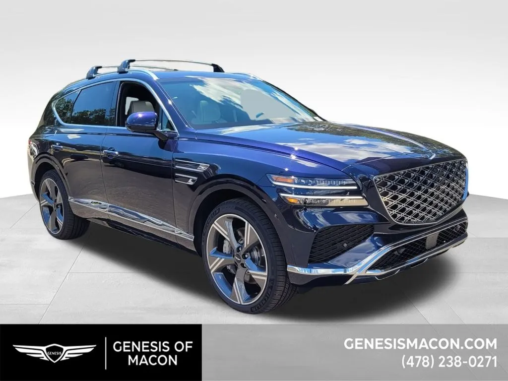Blue 2025 Genesis GV80 3.5T Prestige for sale in Macon, GA