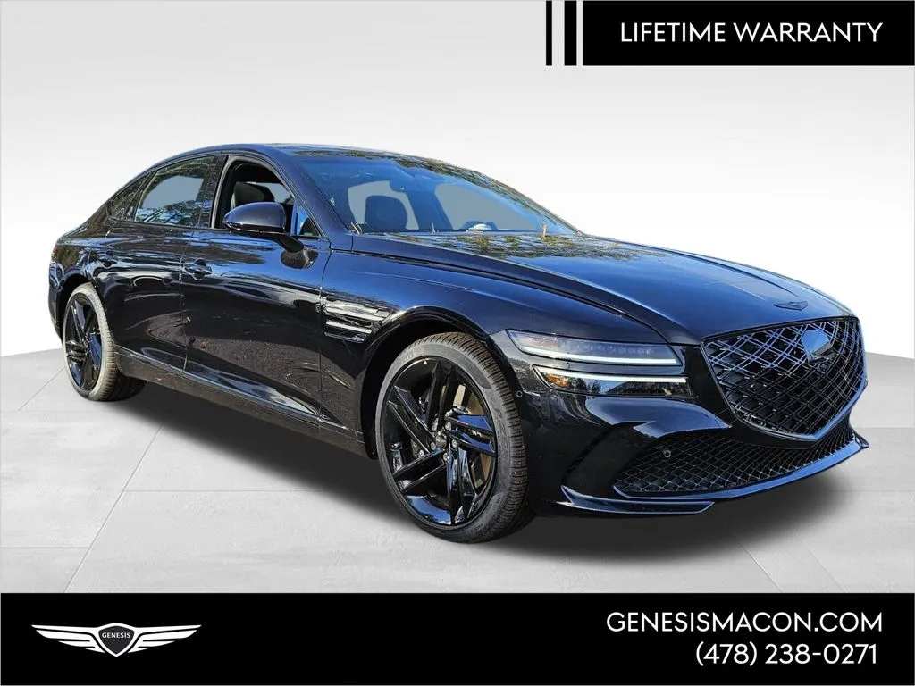Black 2026 Genesis G80 3.5T for sale in Macon, GA