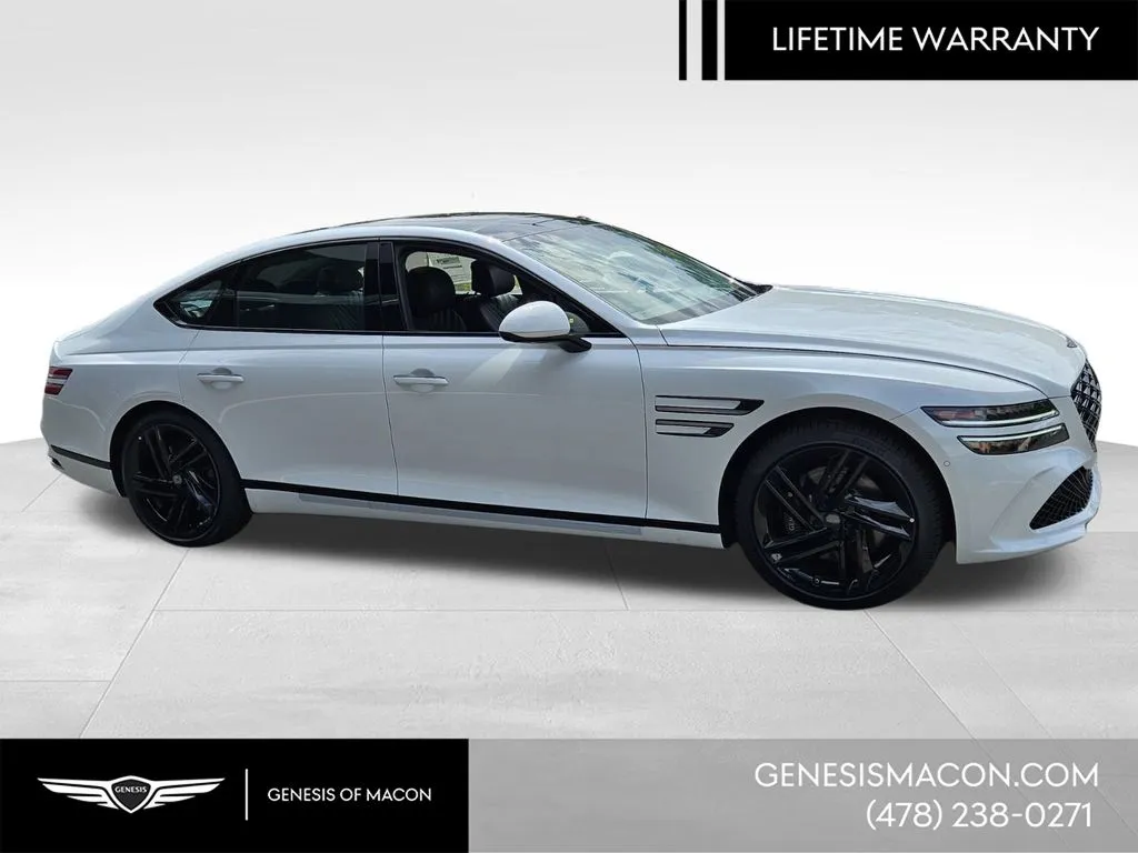 White 2026 Genesis G80 3.5T for sale in Macon, GA