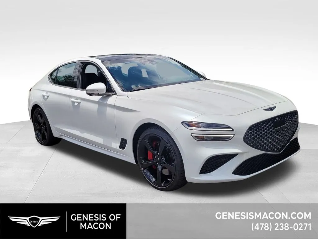 White 2026 Genesis G70 3.3T Sport Prestige for sale in Macon, GA
