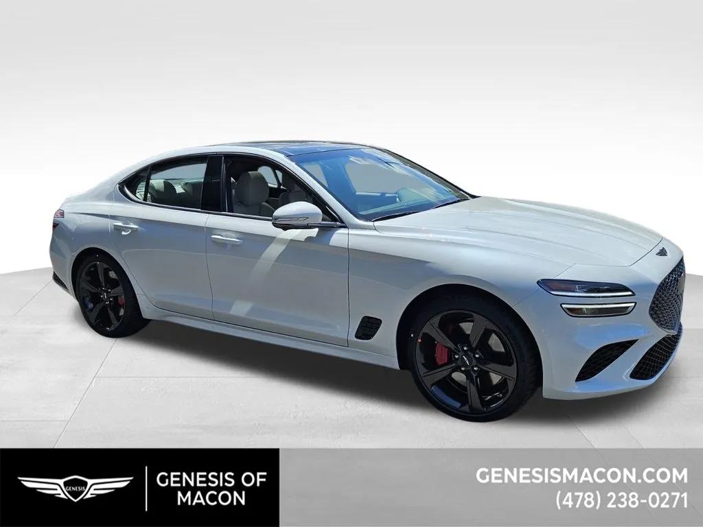 White 2026 Genesis G70 3.3T Sport Prestige for sale in Macon, GA