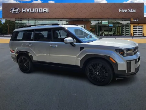 Silver 2025 Hyundai Santa Fe Hybrid Calligraphy for sale in Macon, GA