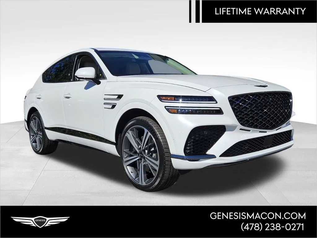 White 2026 Genesis GV80 Coupe 3.5T e-SC for sale in Macon, GA