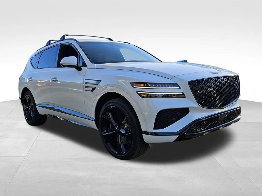 White 2026 Genesis GV80 3.5T Prestige Black for sale in Macon, GA