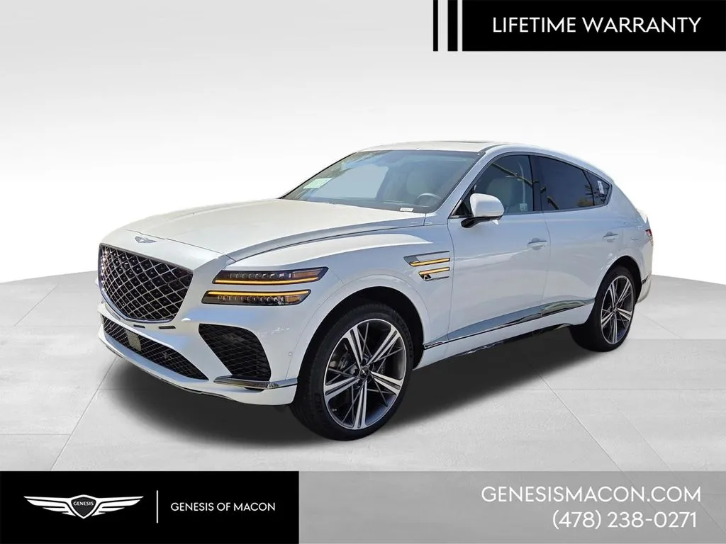 White 2026 Genesis GV80 Coupe 3.5T e-SC for sale in Macon, GA