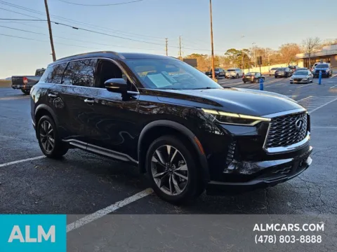 Black 2023 INFINITI QX60 LUXE for sale in Macon, GA