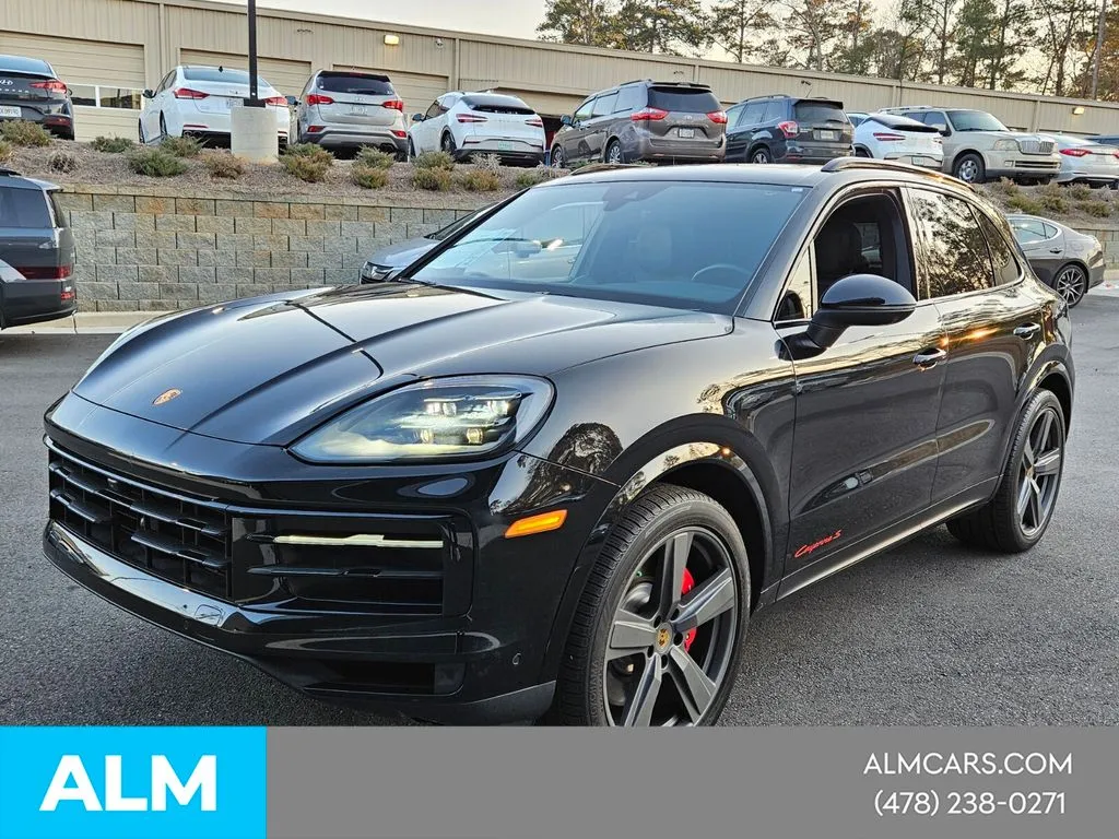Black 2024 Porsche Cayenne S for sale in Macon, GA