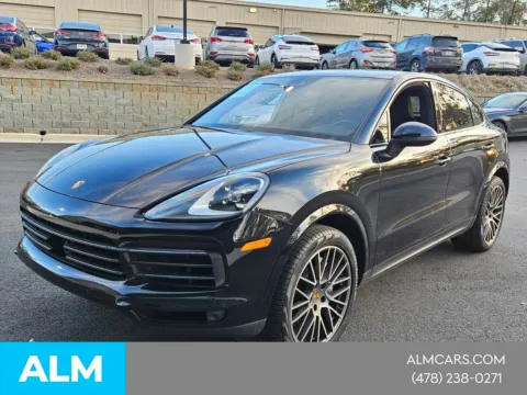 Black 2023 Porsche Cayenne Coupe Platinum Edition for sale in Macon, GA