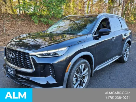 Black 2024 INFINITI QX60 LUXE for sale in Macon, GA