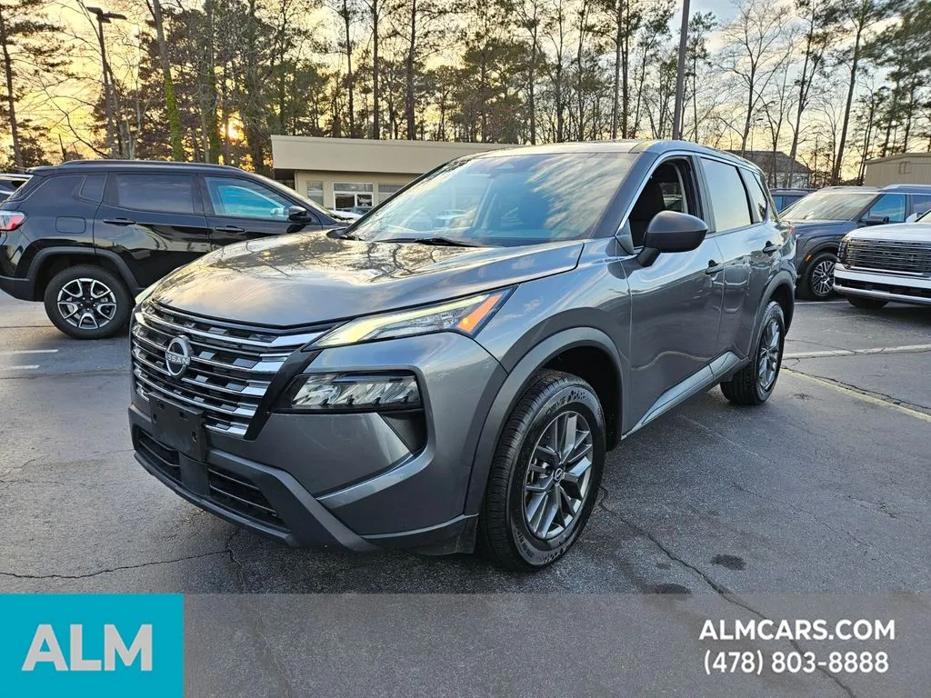 Gray 2024 Nissan Rogue S for sale in Macon, GA
