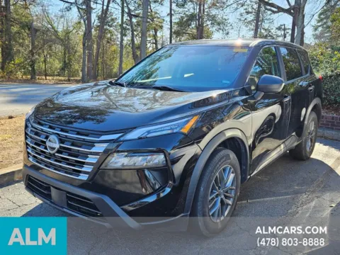Black 2024 Nissan Rogue S for sale in Macon, GA