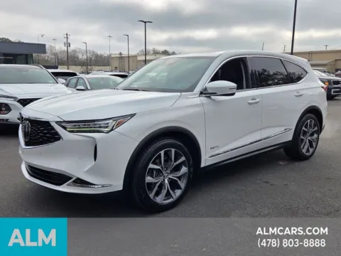 White 2023 Acura MDX Technology for sale in Macon, GA