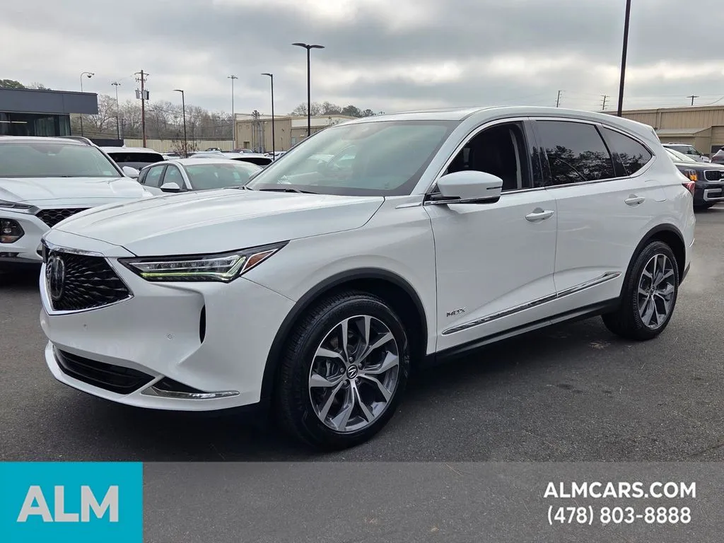 White 2023 Acura MDX Technology for sale in Macon, GA