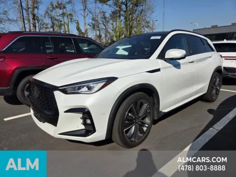 White 2025 INFINITI QX50 SPORT for sale in Macon, GA