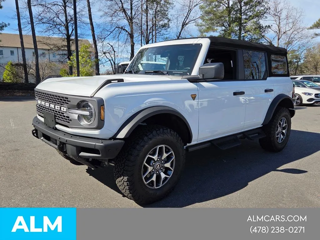 White 2024 Ford Bronco Badlands for sale in Macon, GA