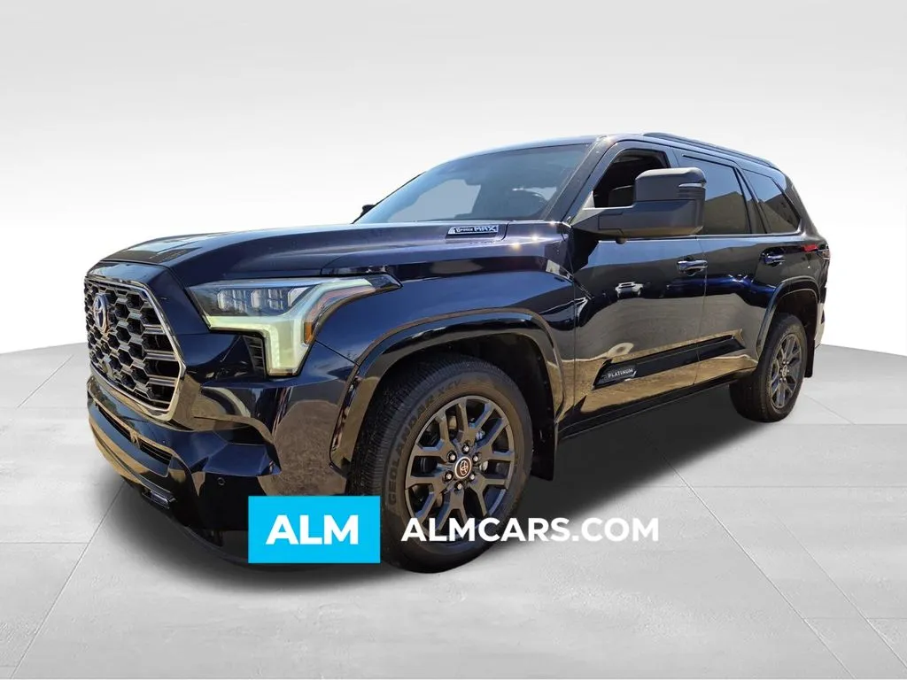Blue 2023 Toyota Sequoia Platinum for sale in Macon, GA