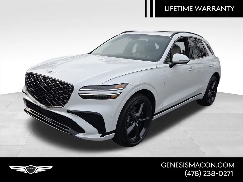 White 2026 Genesis GV70 3.5T Sport Prestige for sale in Macon, GA