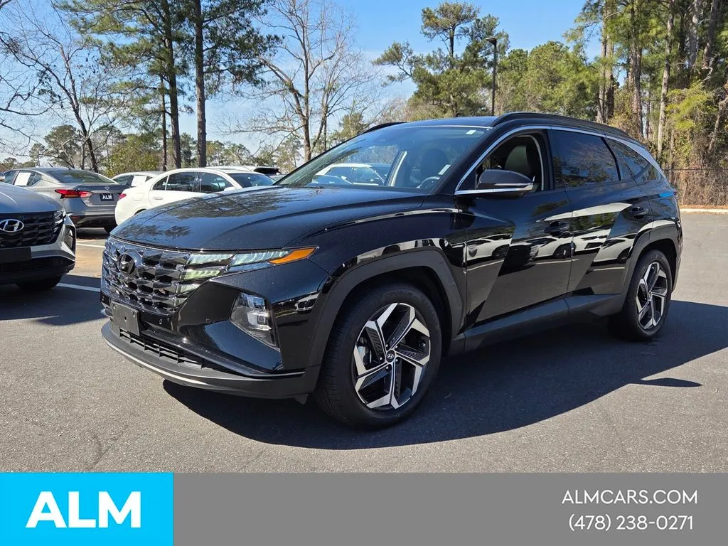 Black 2022 Hyundai Tucson Limited for sale in Macon, GA