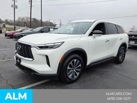 White 2024 INFINITI QX60 PURE for sale in Macon, GA