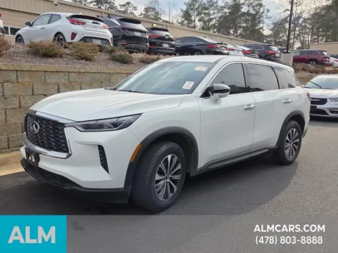 White 2024 INFINITI QX60 PURE for sale in Macon, GA