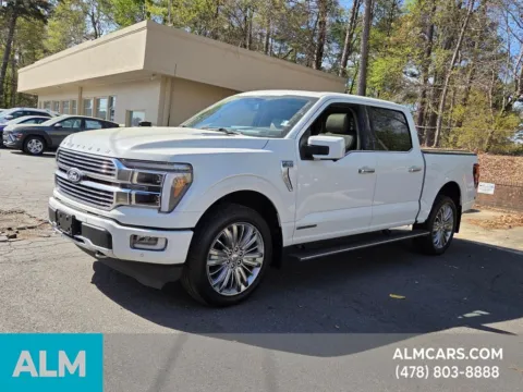 White 2024 Ford F-150 Platinum for sale in Macon, GA