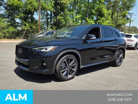 Black 2023 INFINITI QX50 SPORT for sale in Macon, GA