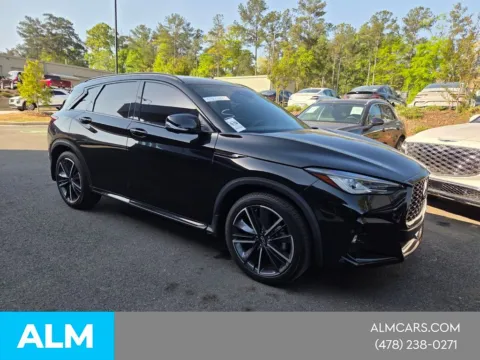 Black 2023 INFINITI QX50 SPORT for sale in Macon, GA