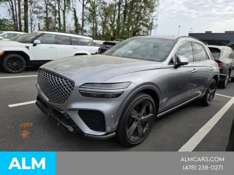 Silver 2024 Genesis GV70 3.5T Sport for sale in Macon, GA