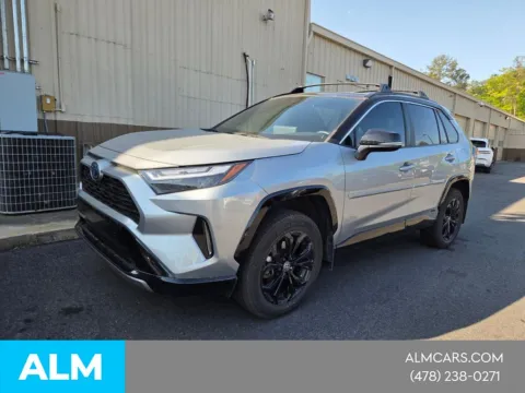 Black 2023 Toyota RAV4 Hybrid XSE for sale in Macon, GA