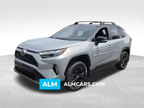 Black 2023 Toyota RAV4 Hybrid XSE for sale in Macon, GA