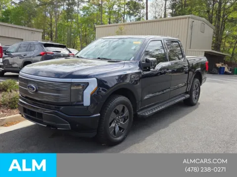 Blue 2023 Ford F-150 Lightning Lariat for sale in Macon, GA