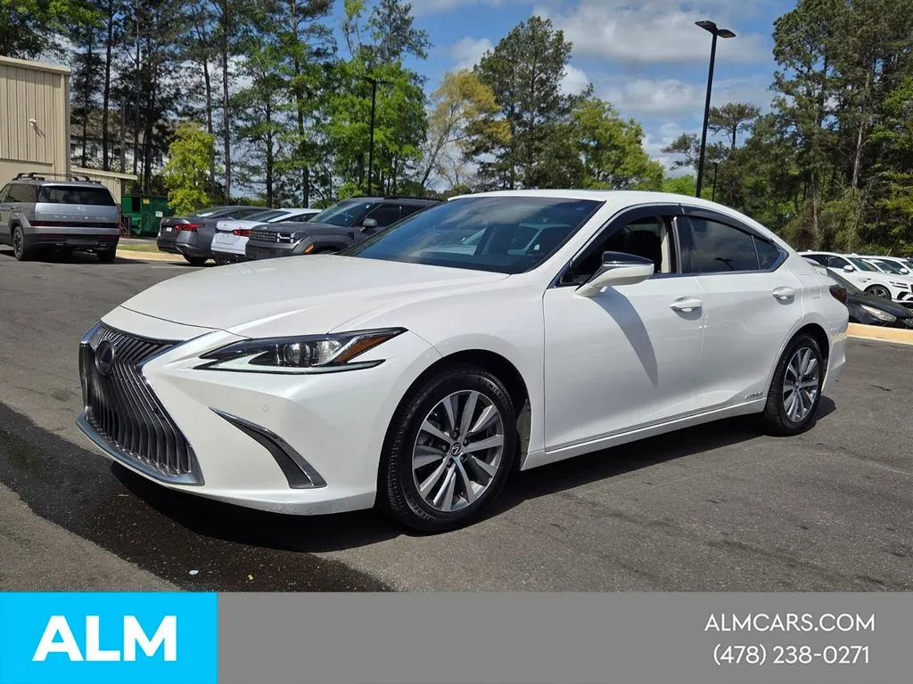 White 2021 Lexus ES 300h for sale in Macon, GA