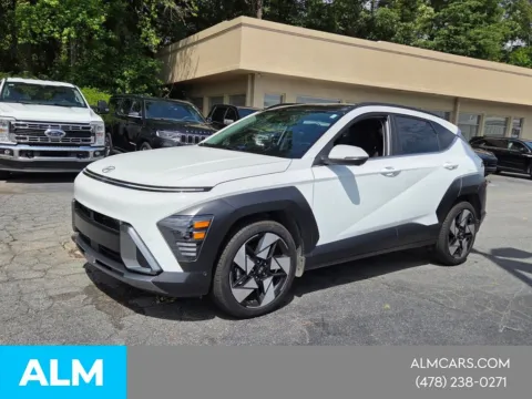 White 2025 Hyundai Kona Limited for sale in Macon, GA