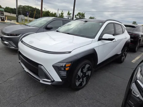 White 2025 Hyundai Kona Limited for sale in Macon, GA