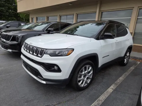 White 2025 Jeep Compass Limited for sale in Macon, GA